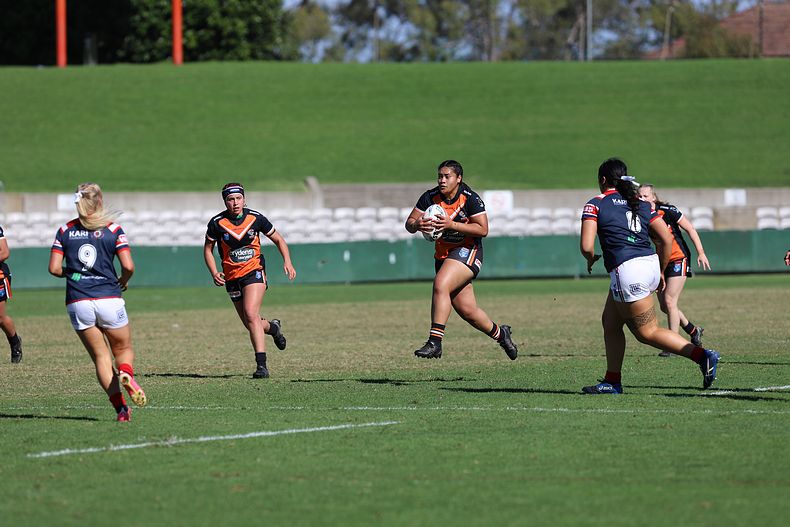 Tarsha Gale Cup Semi Final Indigenous Roosters v Weststigers (1st Half)