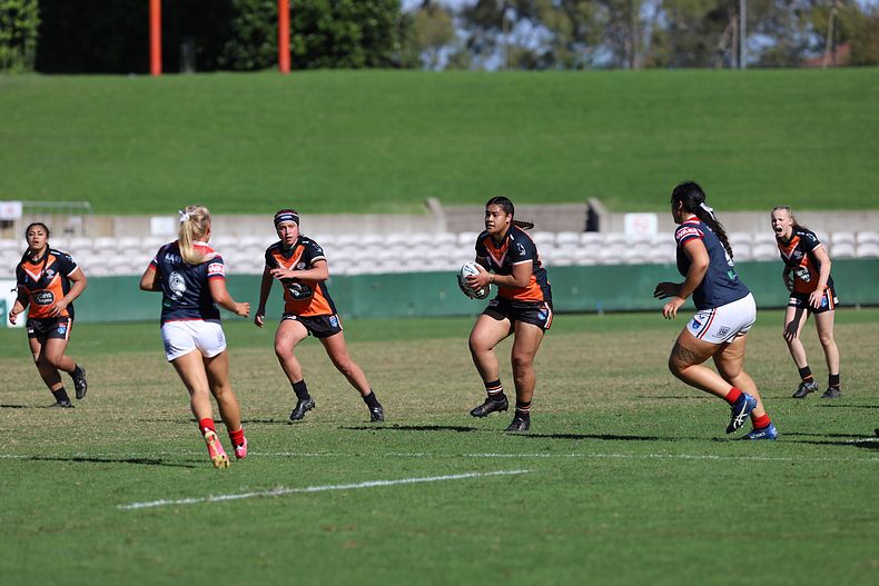Tarsha Gale Cup Semi Final Indigenous Roosters v Weststigers (1st Half)