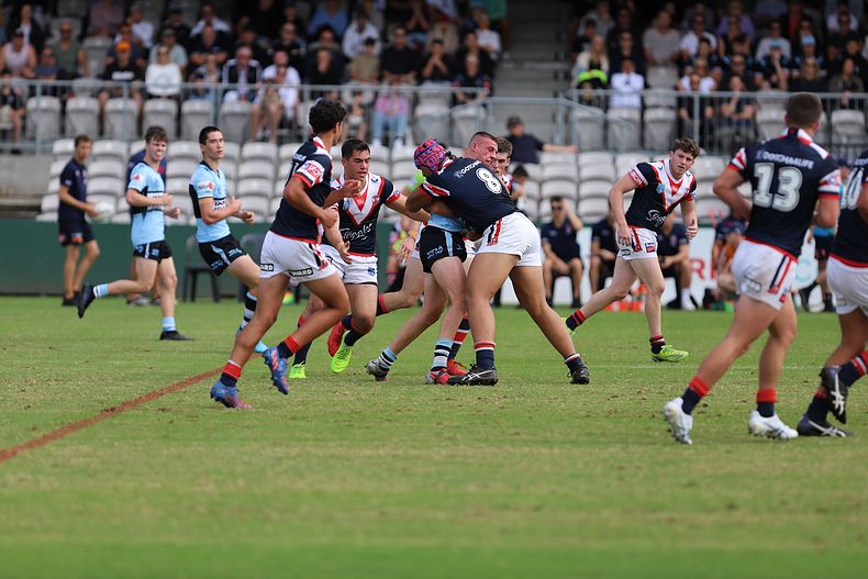 Harold Matthews Cup Semi Final Sydney ROOSTERS v Cronulla SHARKS