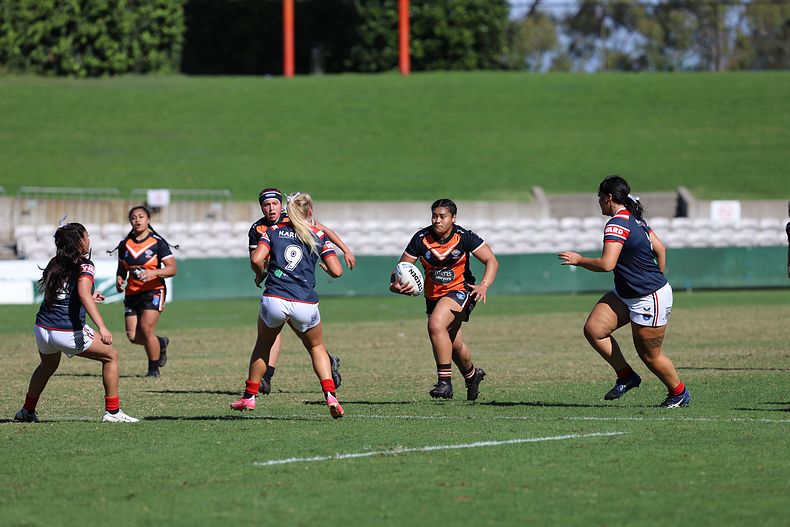 Tarsha Gale Cup Semi Final Indigenous Roosters v Weststigers (1st Half)