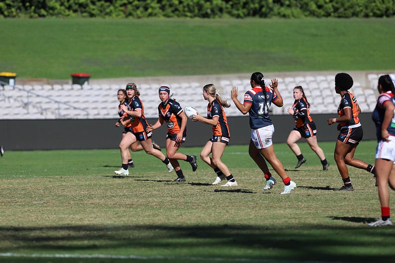 Tarsha Gale Cup Semi Final Indigenous Roosters v Weststigers (1st Half)