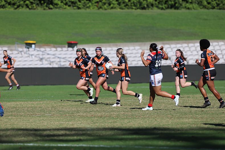 Tarsha Gale Cup Semi Final Indigenous Roosters v Weststigers (1st Half)