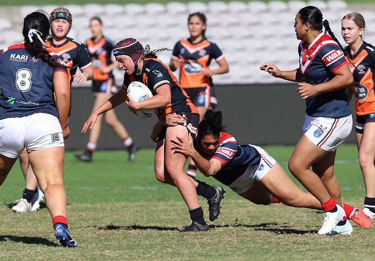 Tarsha Gale Cup Semi Final Indigenous Roosters v Weststigers (1st Half)