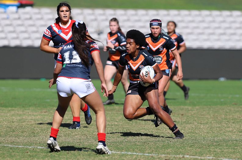 Tarsha Gale Cup Semi Final Indigenous Roosters v Weststigers (1st Half)