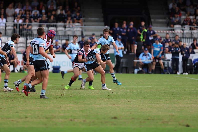 Harold Matthews Cup Semi Final Sydney ROOSTERS v Cronulla SHARKS