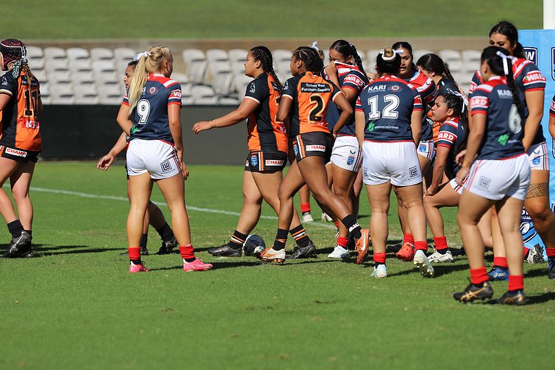 Tarsha Gale Cup Semi Final Indigenous Roosters v Weststigers (1st Half)