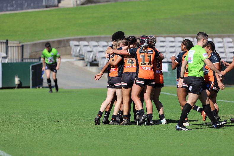 Tarsha Gale Cup Semi Final Indigenous Roosters v Weststigers (1st Half)