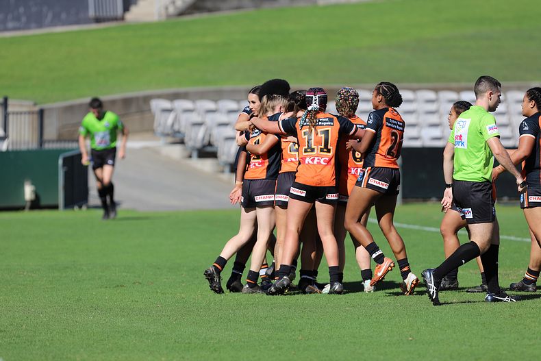 Tarsha Gale Cup Semi Final Indigenous Roosters v Weststigers (1st Half)