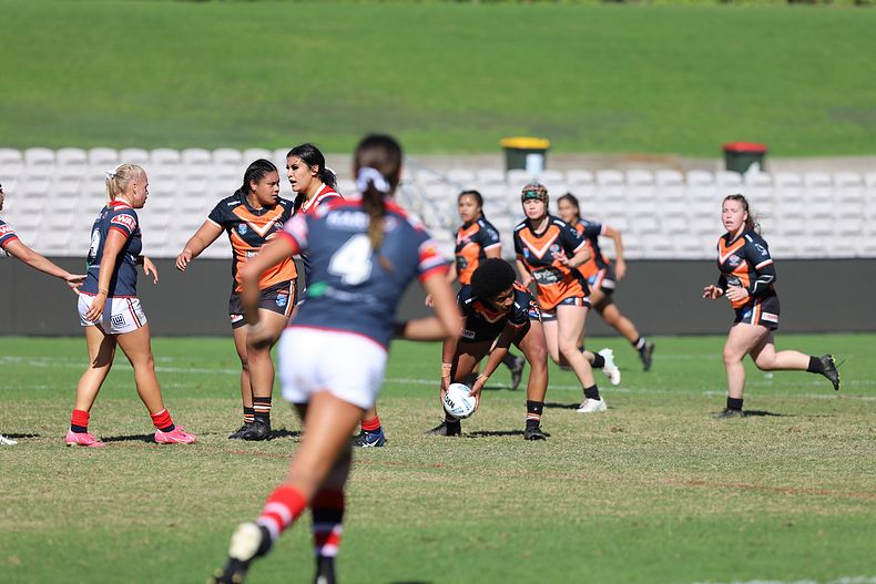 Tarsha Gale Cup Semi Final Indigenous Roosters v Weststigers (1st Half)