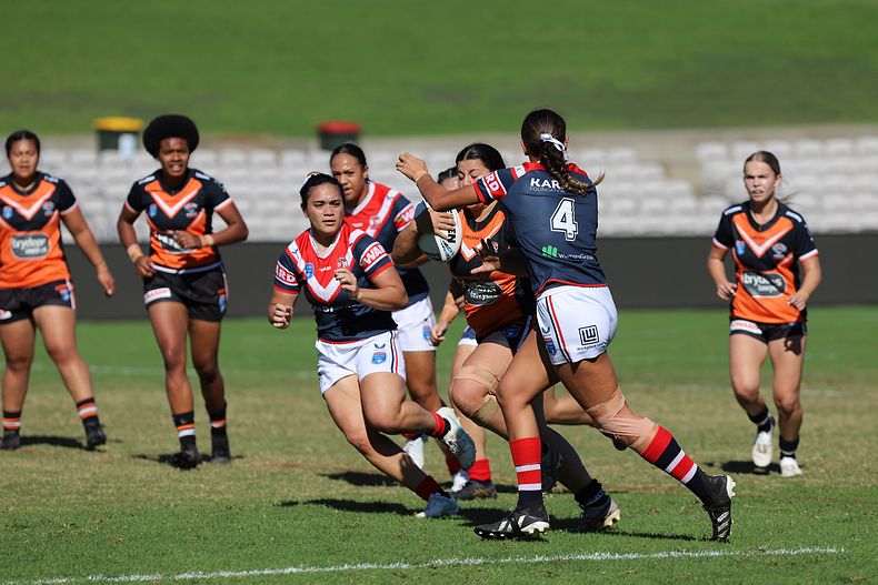 Tarsha Gale Cup Semi Final Indigenous Roosters v Weststigers (1st Half)
