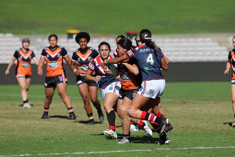 Tarsha Gale Cup Semi Final Indigenous Roosters v Weststigers (1st Half)