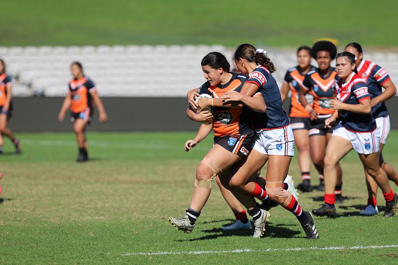 Tarsha Gale Cup Semi Final Indigenous Roosters v Weststigers (1st Half)