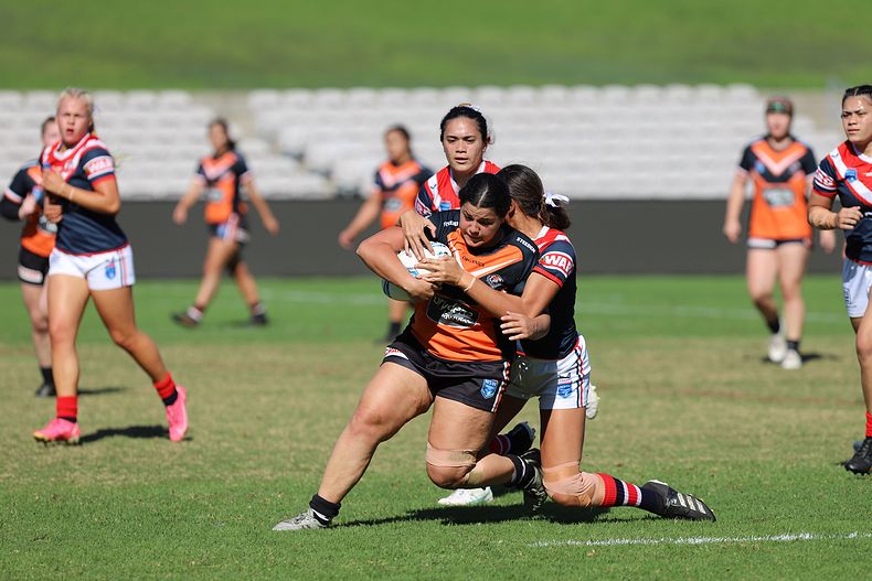 Tarsha Gale Cup Semi Final Indigenous Roosters v Weststigers (1st Half)