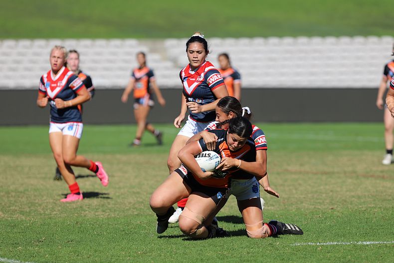 Tarsha Gale Cup Semi Final Indigenous Roosters v Weststigers (1st Half)