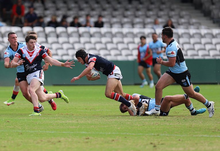 Harold Matthews Cup Semi Final Sydney ROOSTERS v Cronulla SHARKS