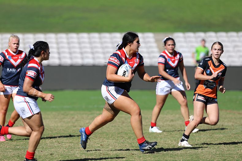 Tarsha Gale Cup Semi Final Indigenous Roosters v Weststigers (1st Half)