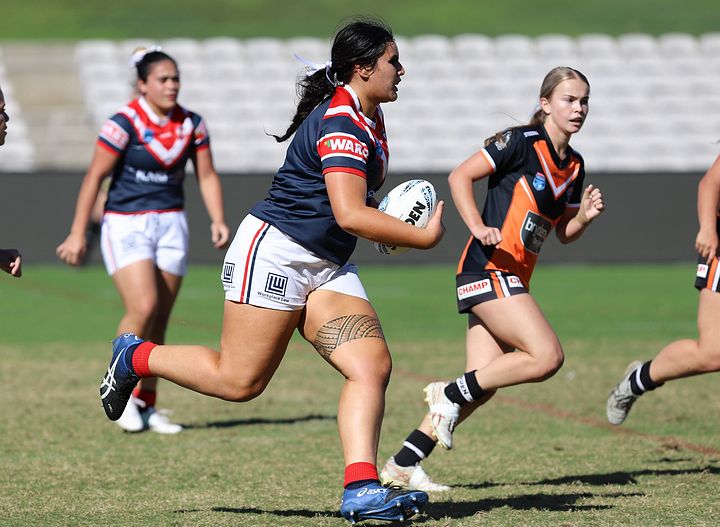 Tarsha Gale Cup Semi Final Indigenous Roosters v Weststigers (1st Half)