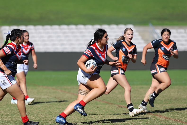 Tarsha Gale Cup Semi Final Indigenous Roosters v Weststigers (1st Half)