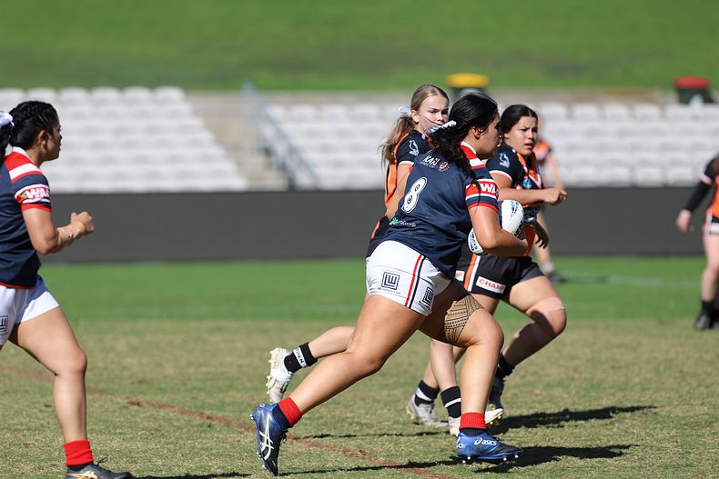 Tarsha Gale Cup Semi Final Indigenous Roosters v Weststigers (1st Half)