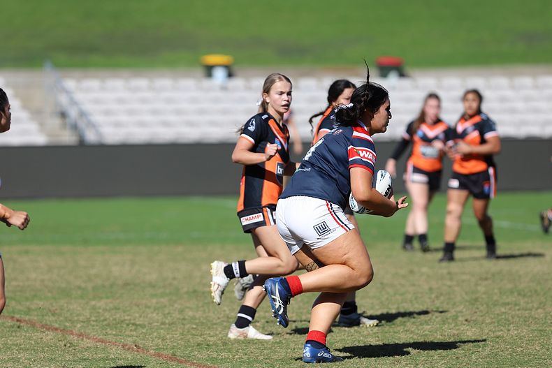 Tarsha Gale Cup Semi Final Indigenous Roosters v Weststigers (1st Half)