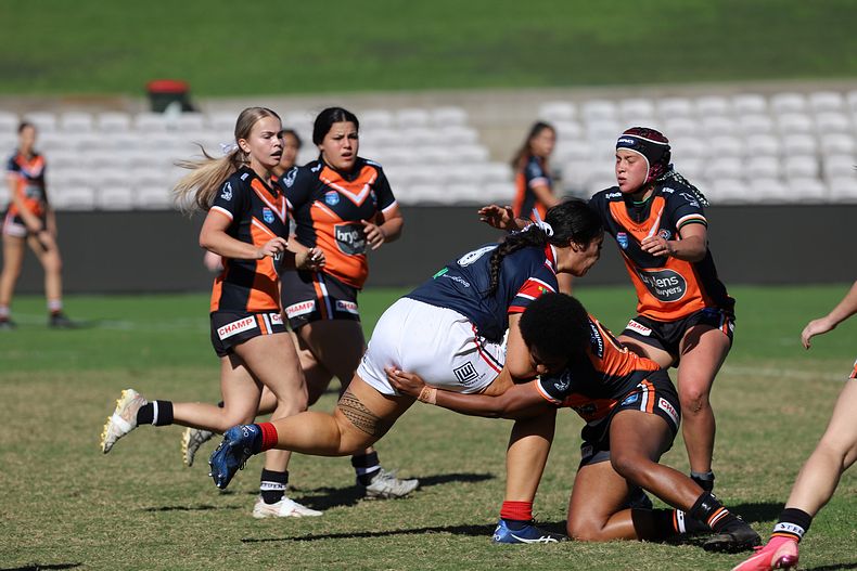Tarsha Gale Cup Semi Final Indigenous Roosters v Weststigers (1st Half)