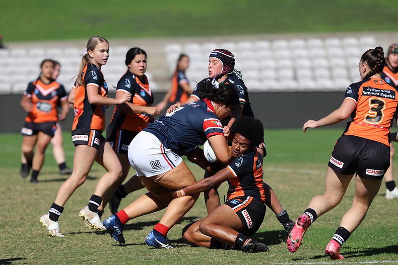 Tarsha Gale Cup Semi Final Indigenous Roosters v Weststigers (1st Half)