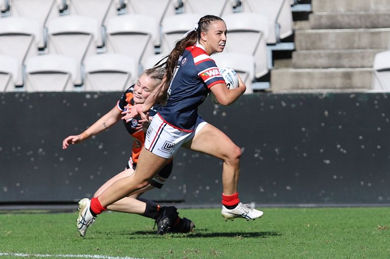 Tarsha Gale Cup Semi Final Indigenous Roosters v Weststigers (1st Half)