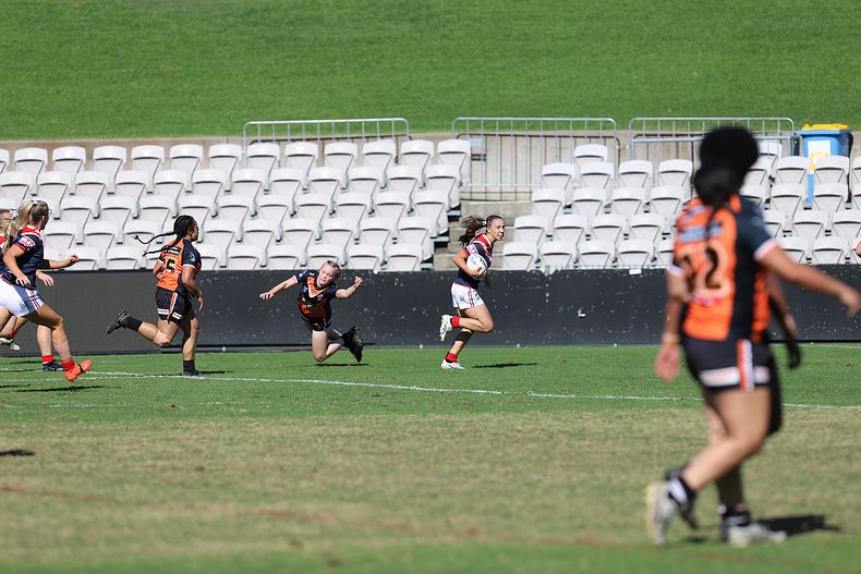 Tarsha Gale Cup Semi Final Indigenous Roosters v Weststigers (1st Half)