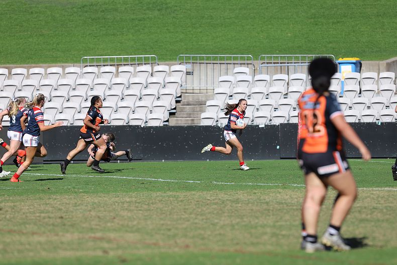 Tarsha Gale Cup Semi Final Indigenous Roosters v Weststigers (1st Half)