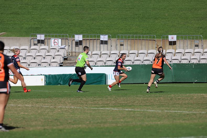 Tarsha Gale Cup Semi Final Indigenous Roosters v Weststigers (1st Half)