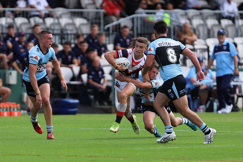 Harold Matthews Cup Semi Final Sydney ROOSTERS v Cronulla SHARKS