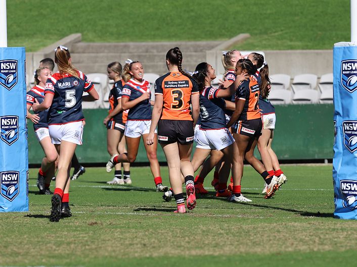 Tarsha Gale Cup Semi Final Indigenous Roosters v Weststigers (1st Half)