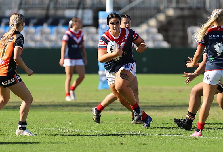 Tarsha Gale Cup Semi Final Indigenous Roosters v Weststigers (1st Half)