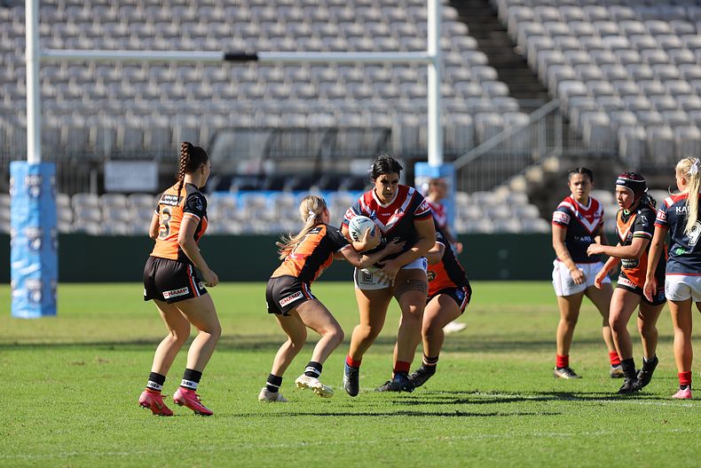 Tarsha Gale Cup Semi Final Indigenous Roosters v Weststigers (1st Half)