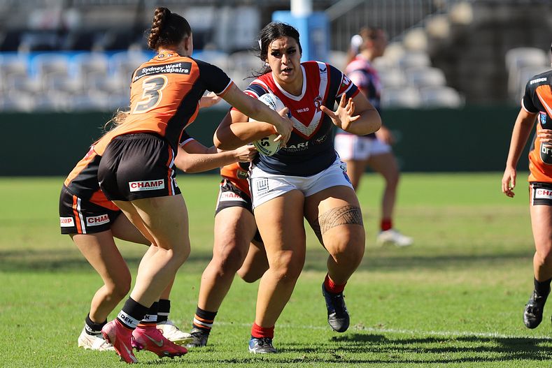Tarsha Gale Cup Semi Final Indigenous Roosters v Weststigers (1st Half)