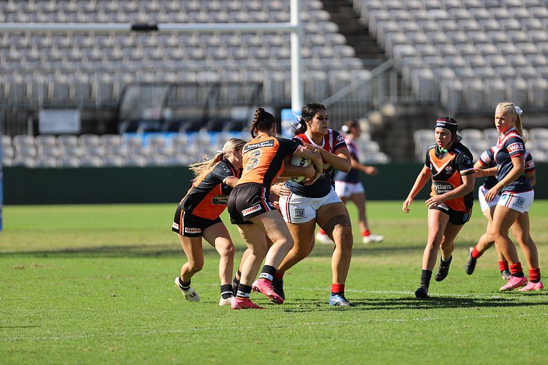 Tarsha Gale Cup Semi Final Indigenous Roosters v Weststigers (1st Half)