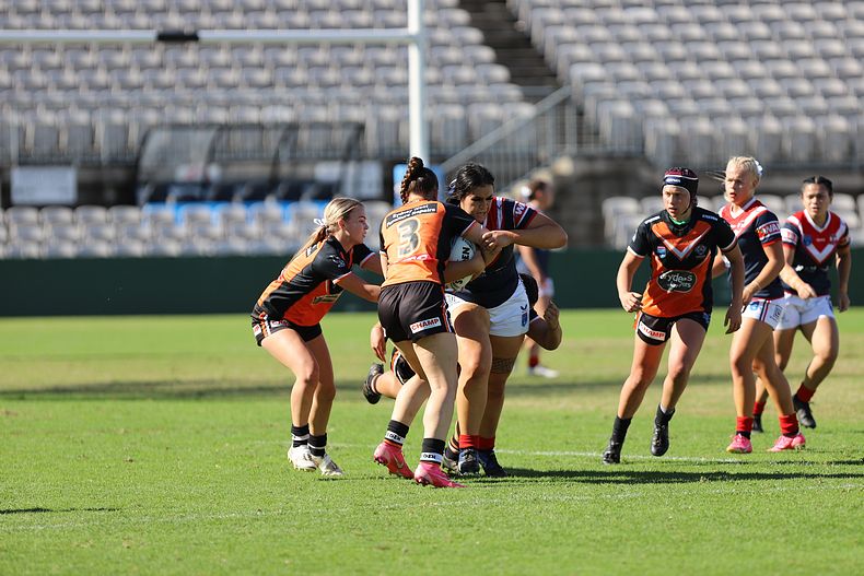 Tarsha Gale Cup Semi Final Indigenous Roosters v Weststigers (1st Half)