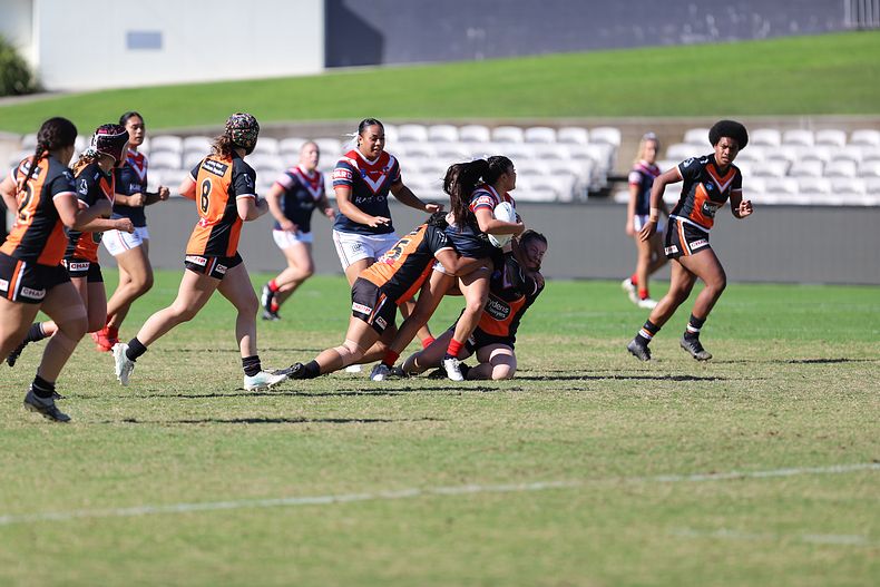 Tarsha Gale Cup Semi Final Indigenous Roosters v Weststigers (1st Half)