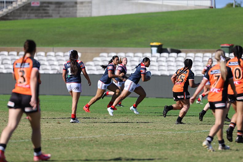 Tarsha Gale Cup Semi Final Indigenous Roosters v Weststigers (1st Half)