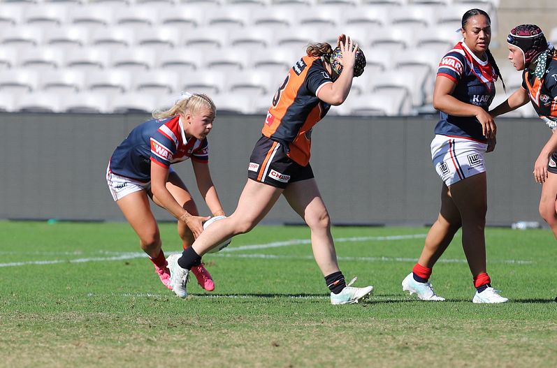 Tarsha Gale Cup Semi Final Indigenous Roosters v Weststigers (1st Half)