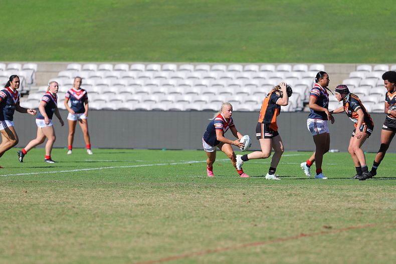 Tarsha Gale Cup Semi Final Indigenous Roosters v Weststigers (1st Half)