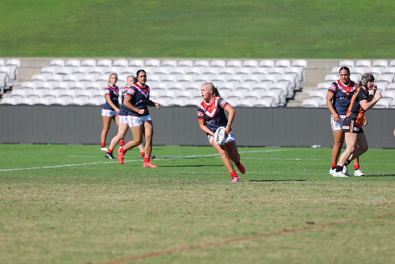 Tarsha Gale Cup Semi Final Indigenous Roosters v Weststigers (1st Half)