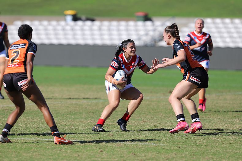 Tarsha Gale Cup Semi Final Indigenous Roosters v Weststigers (1st Half)