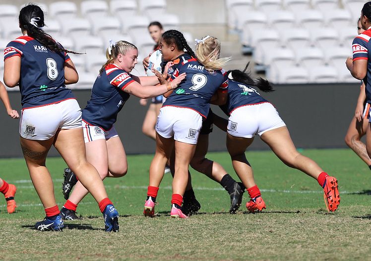 Tarsha Gale Cup Semi Final Indigenous Roosters v Weststigers (1st Half)