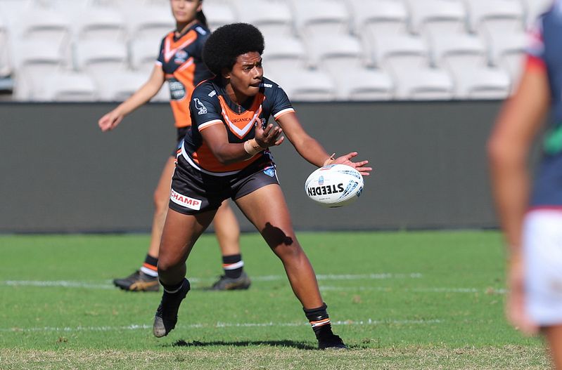 Tarsha Gale Cup Semi Final Indigenous Roosters v Weststigers (1st Half)