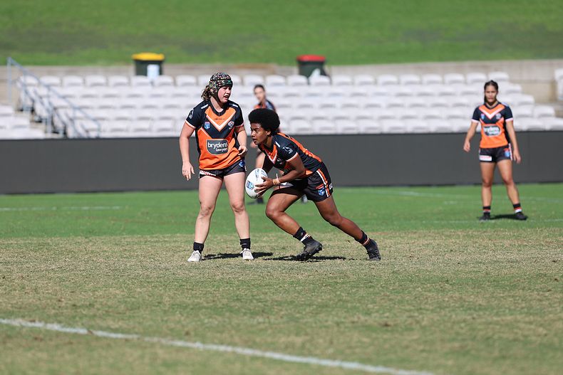 Tarsha Gale Cup Semi Final Indigenous Roosters v Weststigers (1st Half)