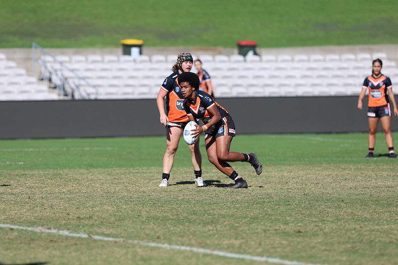 Tarsha Gale Cup Semi Final Indigenous Roosters v Weststigers (1st Half)