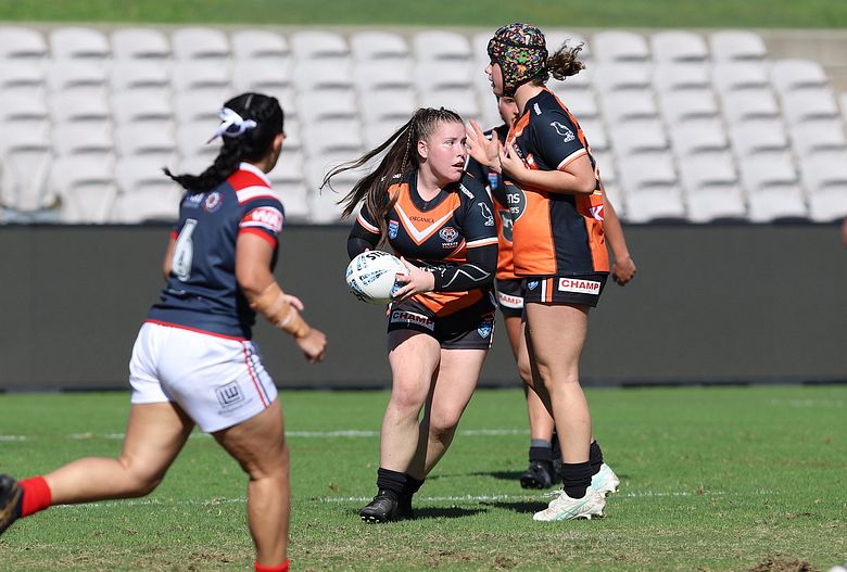 Tarsha Gale Cup Semi Final Indigenous Roosters v Weststigers (1st Half)