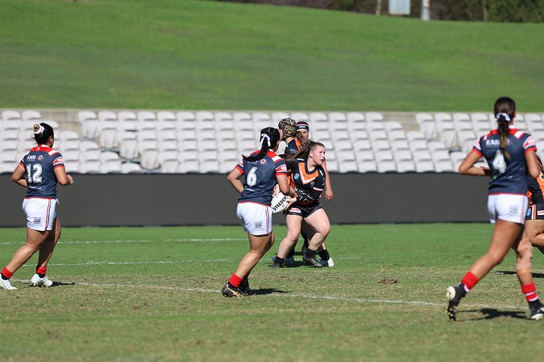 Tarsha Gale Cup Semi Final Indigenous Roosters v Weststigers (1st Half)