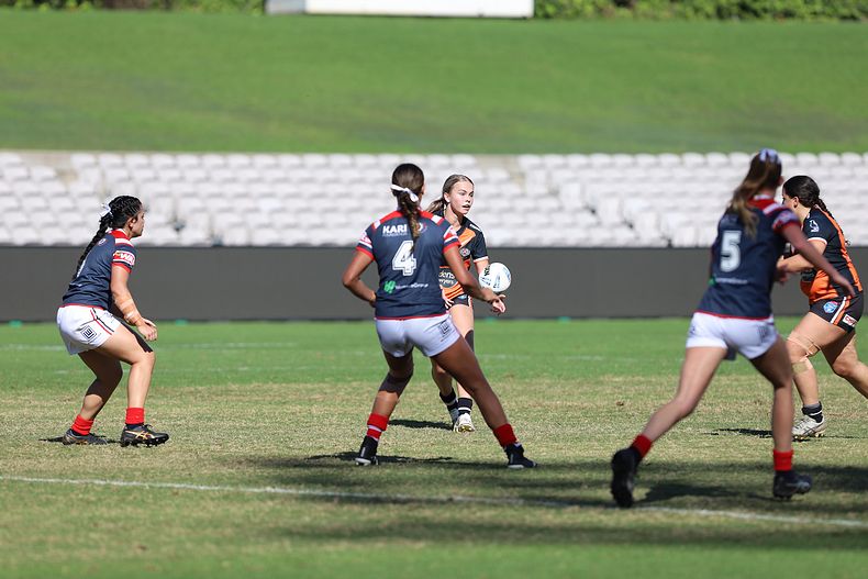 Tarsha Gale Cup Semi Final Indigenous Roosters v Weststigers (1st Half)